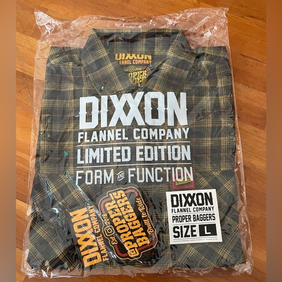 Dixxon Flannel “Proper Baggers” Limited Edition brand new still in packaging. - Picture 2 of 3